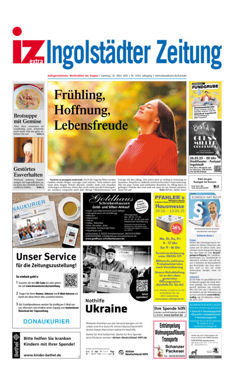 Ingolstädter Anzeiger vom Samstag, 22.03.2025