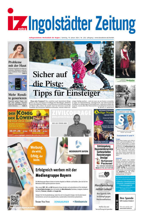 Ingolstädter Anzeiger vom Samstag, 10.01.2026