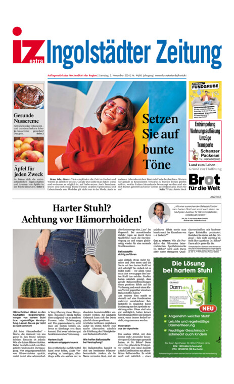 Ingolstädter Anzeiger vom Samstag, 02.11.2024