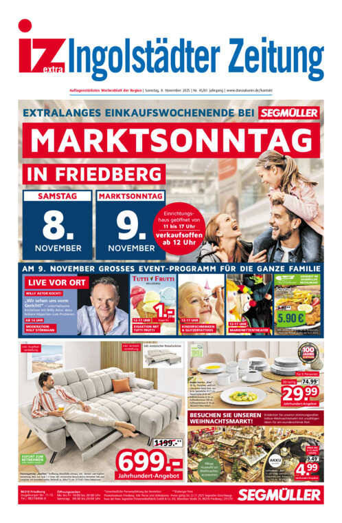 Ingolstädter Anzeiger vom Samstag, 08.11.2025