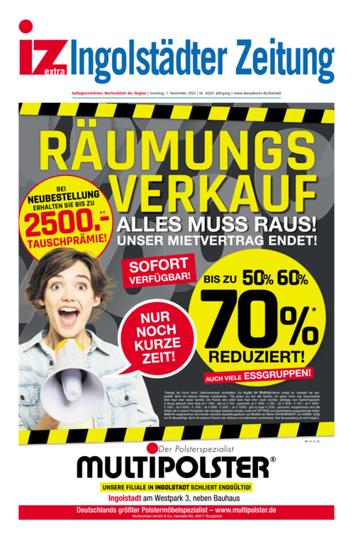 Ingolstädter Anzeiger vom Samstag, 01.11.2025