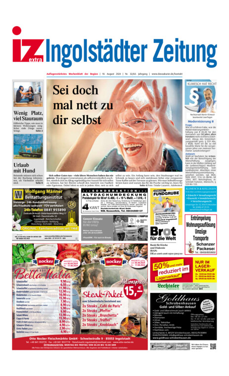 Ingolstädter Anzeiger vom Samstag, 10.08.2024