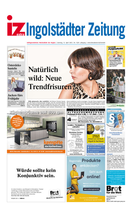 Ingolstädter Anzeiger vom Samstag, 12.04.2025