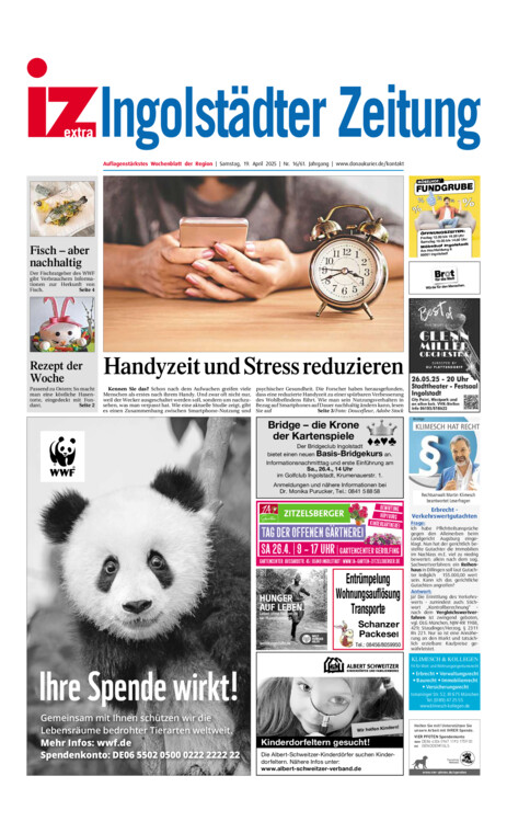 Ingolstädter Anzeiger vom Samstag, 19.04.2025