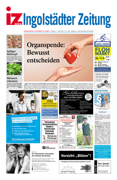 Ingolstädter Anzeiger vom Samstag, 04.04.2026
