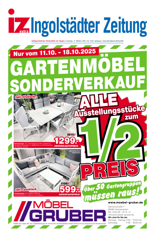 Ingolstädter Anzeiger vom Samstag, 11.10.2025