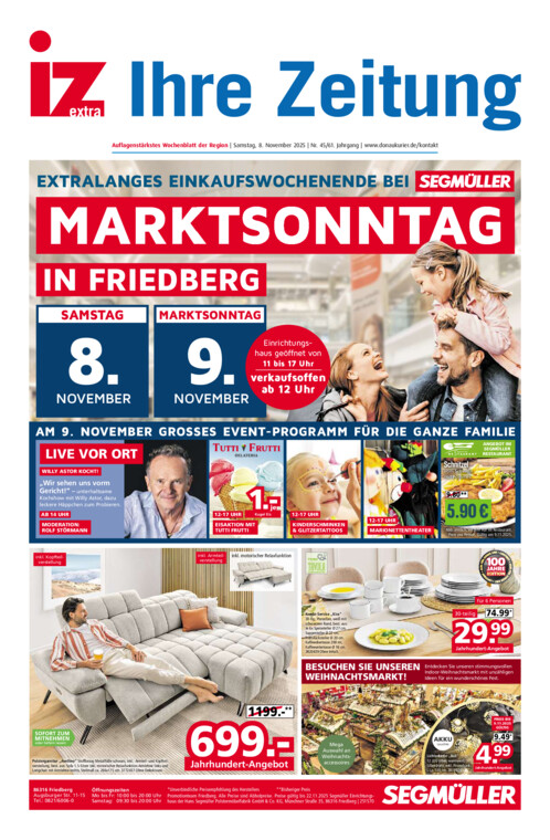 Eichstätter Anzeiger vom Samstag, 08.11.2025