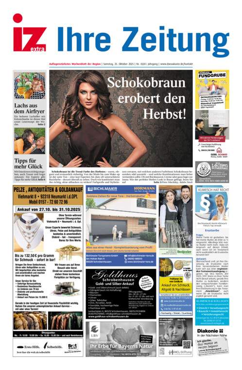 Eichstätter Anzeiger vom Samstag, 25.10.2025