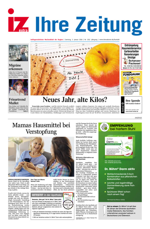Eichstätter Anzeiger vom Samstag, 03.01.2026