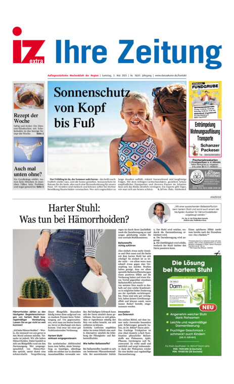 Eichstätter Anzeiger vom Samstag, 03.05.2025