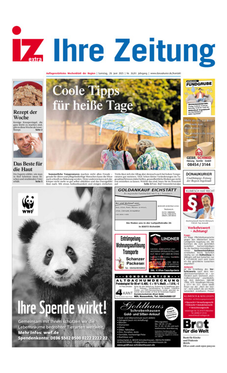 Eichstätter Anzeiger vom Samstag, 28.06.2025