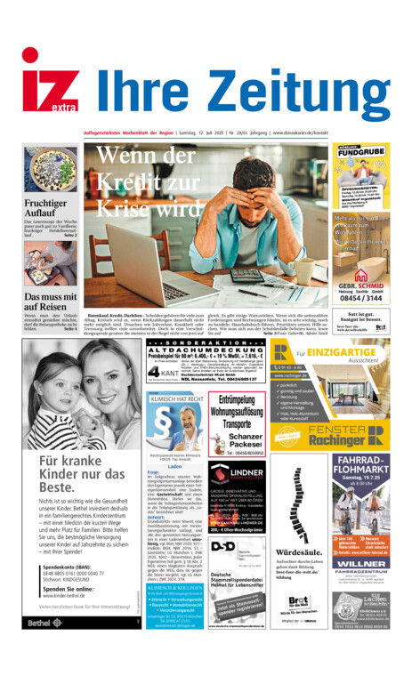 Eichstätter Anzeiger vom Samstag, 12.07.2025