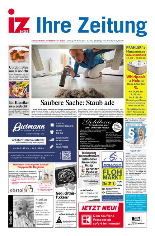 Eichstätter Anzeiger vom Samstag, 14.03.2026