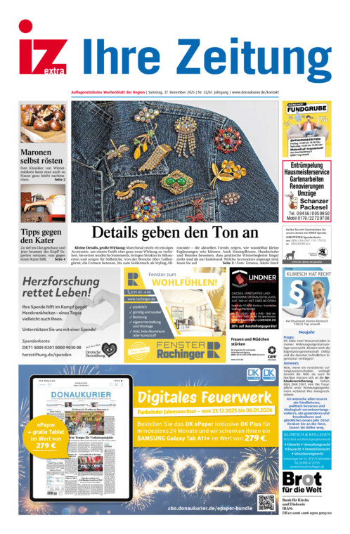 Eichstätter Anzeiger vom Samstag, 27.12.2025