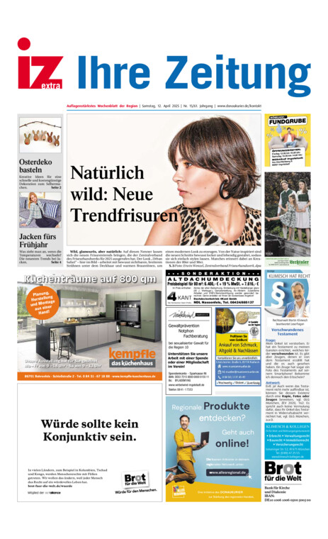 Eichstätter Anzeiger vom Samstag, 12.04.2025