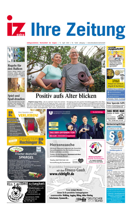 Eichstätter Anzeiger vom Samstag, 13.04.2024