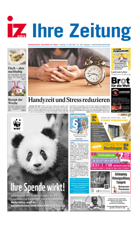 Eichstätter Anzeiger vom Samstag, 19.04.2025
